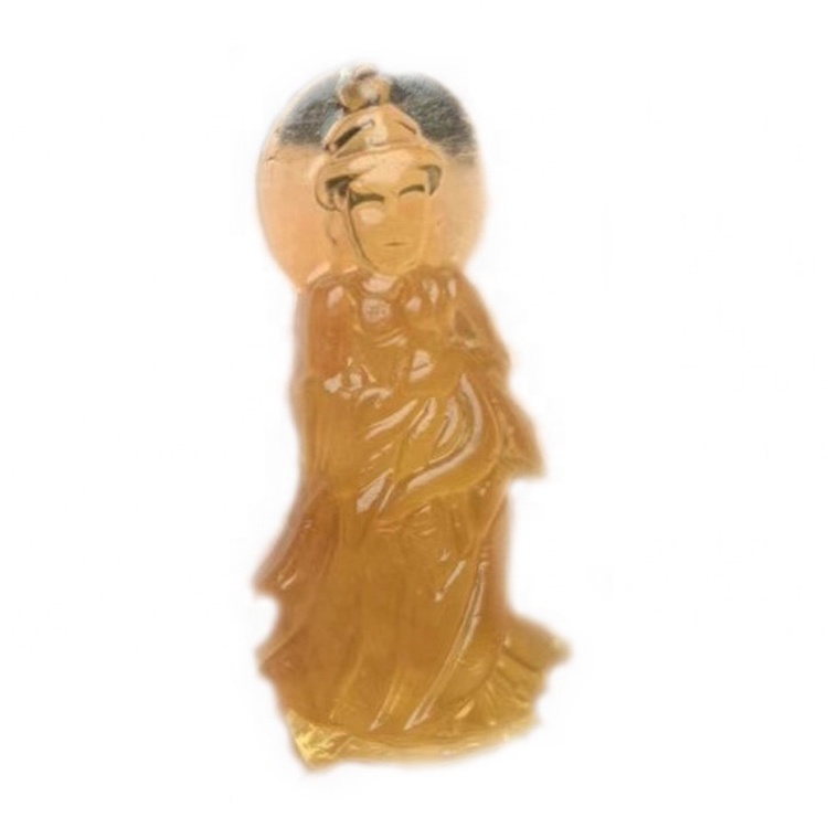 Fluorite crading buddha stare gem 39
