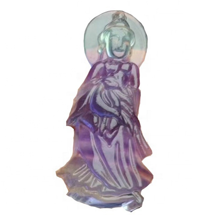 Fluorite crading buddha stare gem 43