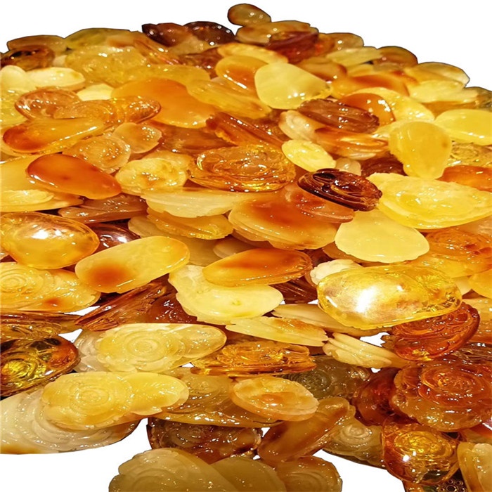 Amber alam daun perhiasan Handmade / Mawar Mirang Mogsc Warna Mogfer Mobil 41