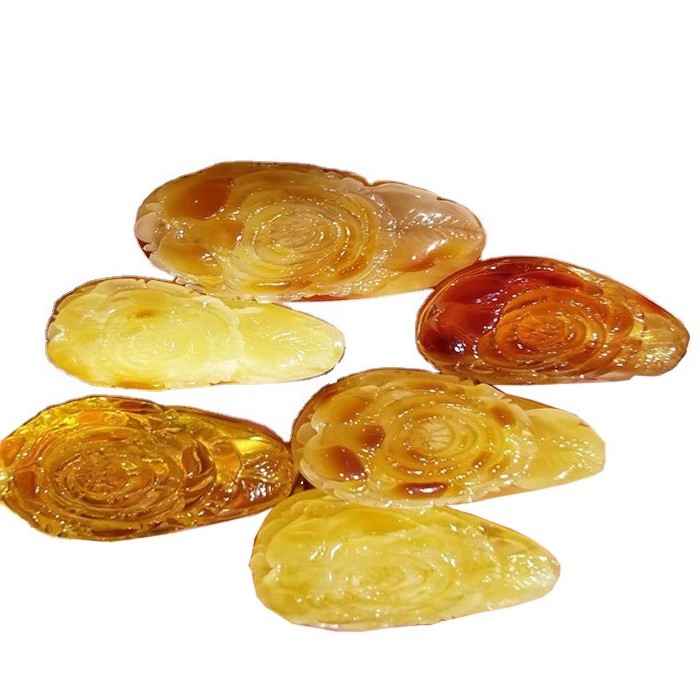 Amber alam daun perhiasan Handmade / Mawar Mirang Mogsc Warna Mogfer Mobil 45