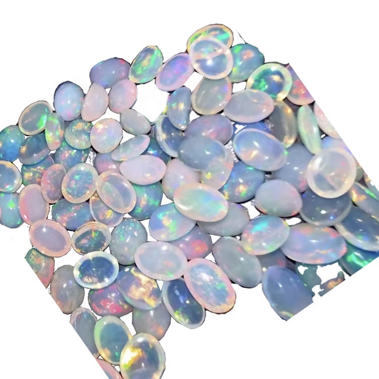 Tradicionalni Opal Cabohons Lab stvorio Opal ovalne kabohone labave opalne kabine 33