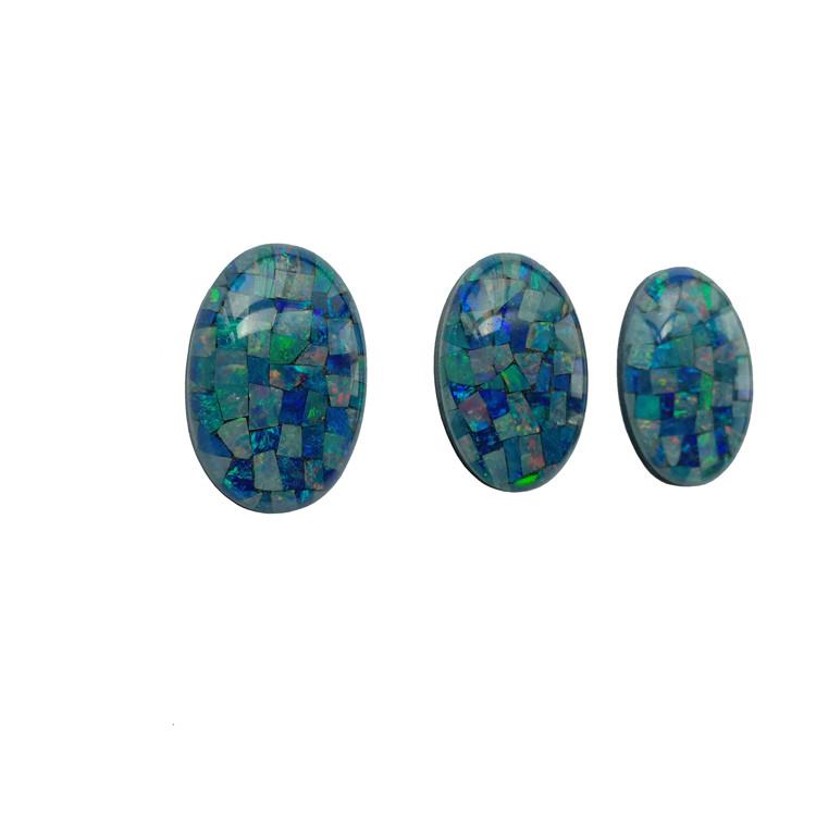 20к30к7.6мм плава са кристалом ВЕЛИ ФИРЕ ЕТХОПИАН ОПАЛ ЦАБОЦОН Овал Схапе Гемстоне 33