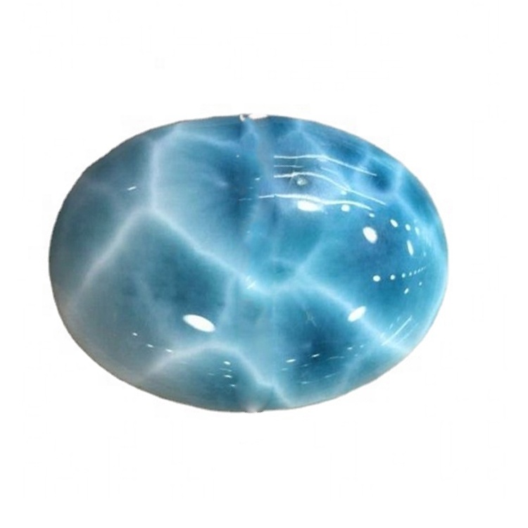 Larimar Cabochon đá quý bán đá bán buôn rất nhiều bán buôn Larimar Stone AAA Chất lượng hạt Larimar 11