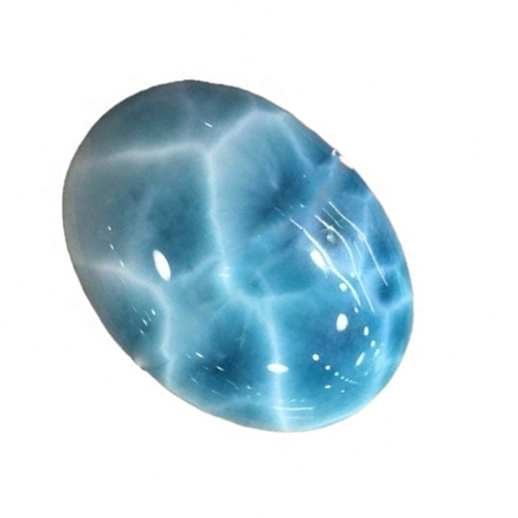 Larimar Cabochon đá quý bán đá bán buôn rất nhiều bán buôn Larimar Stone AAA Chất lượng hạt Larimar 13