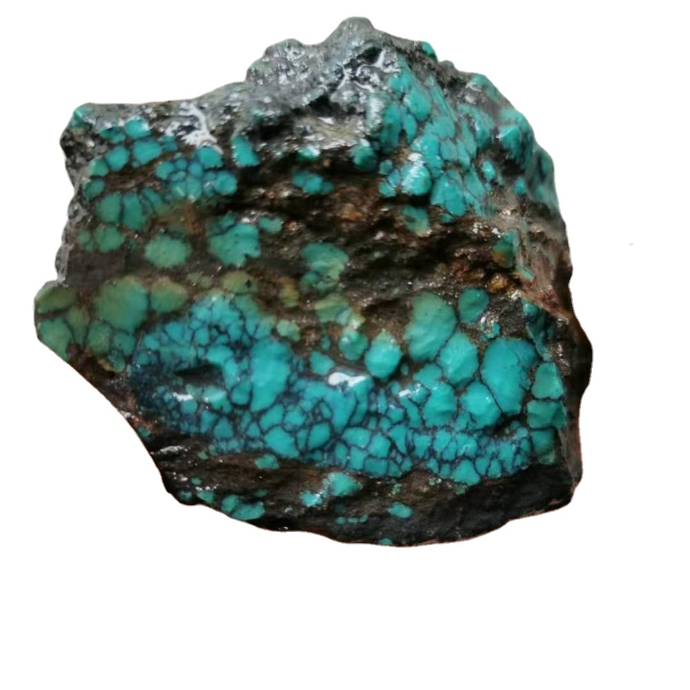 Hubei Yungai klīstiņš tirkīza raktuves raupja dabas debesis Blue tirkīza dārgakmens raupja 8