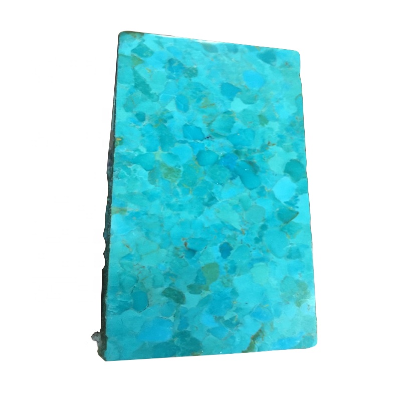 نیلي کمپریس شوي فیروزي خام مواد تصدیق شوي طبیعي نیلي فیروزي خام جواهر 41