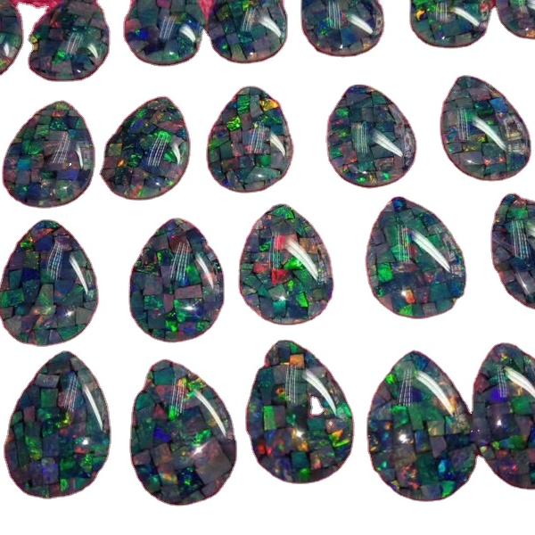 natuurlike bule kleur maksim opal cabochon 36