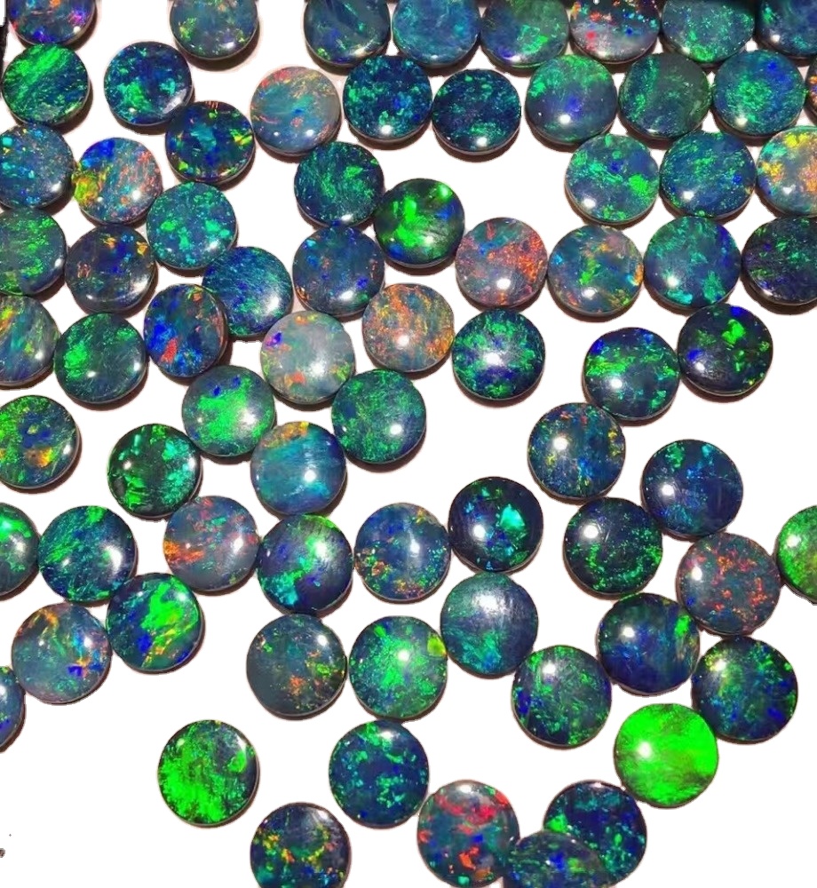 natuurlike bule kleur maksim opal cabochon 38