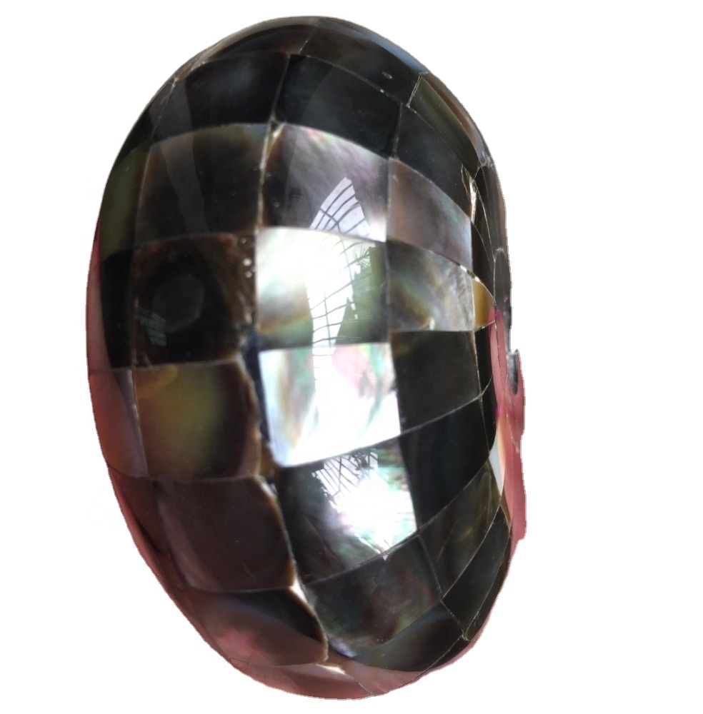 Mosaic Style Shell Beads Mosaic Shell kulaté více velikostí 32