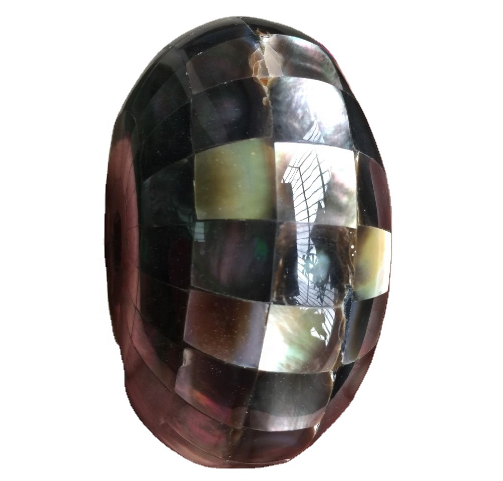 Mosaic Style Shell Beads Mosaic Shell kulaté více velikostí 34