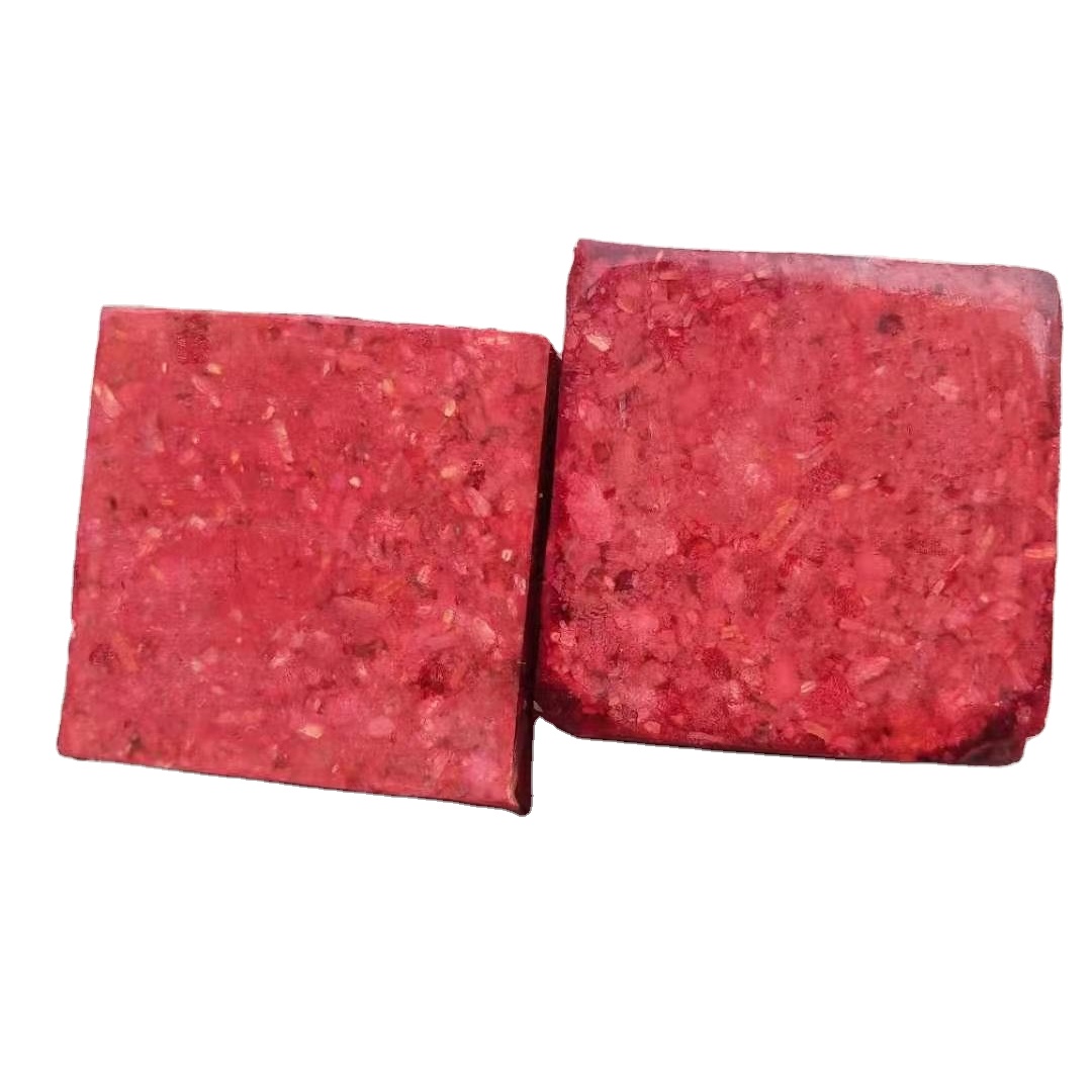 Rooi Koraal saamgeperste blok maak groothandel 7