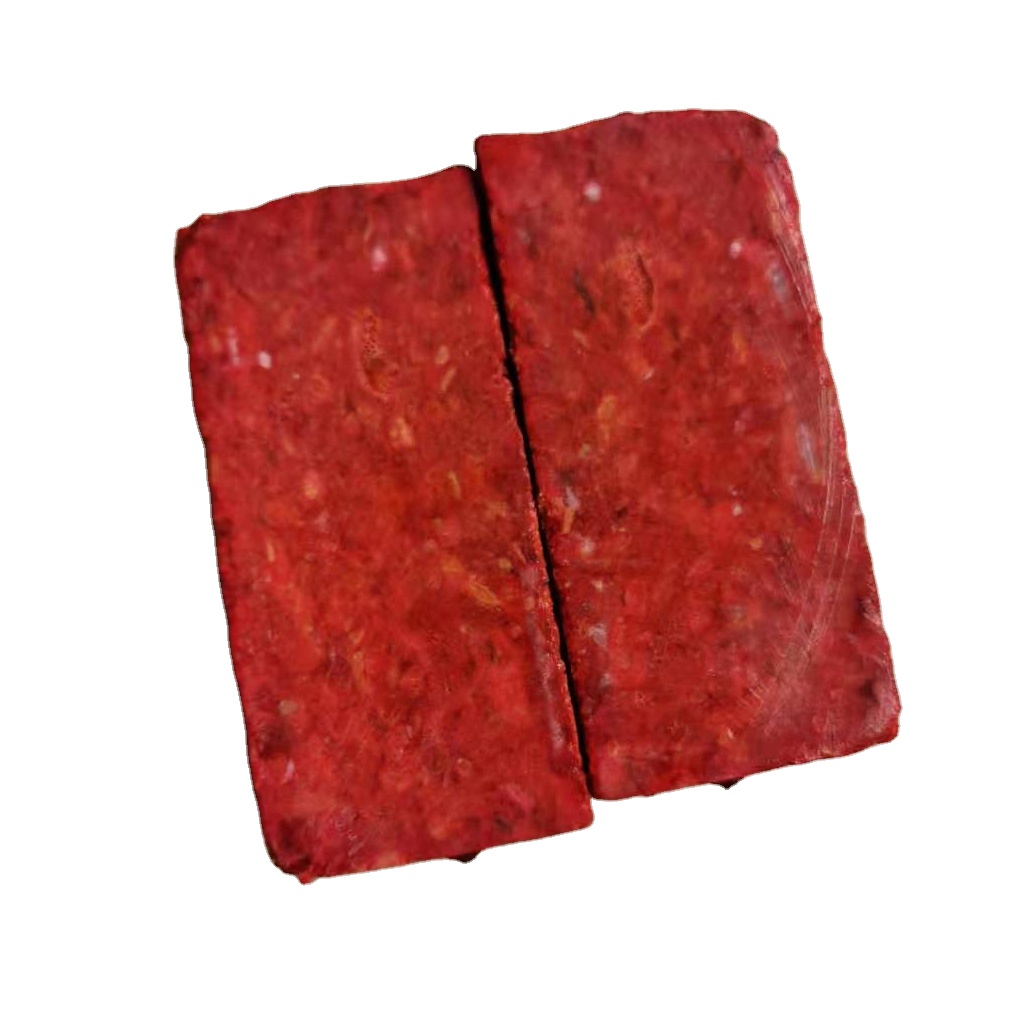 Rooi Koraal saamgeperste blok maak groothandel 9