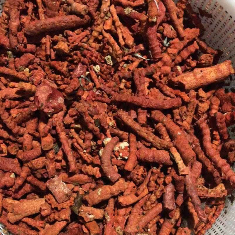 Rooi Koraal saamgeperste blok maak groothandel 17