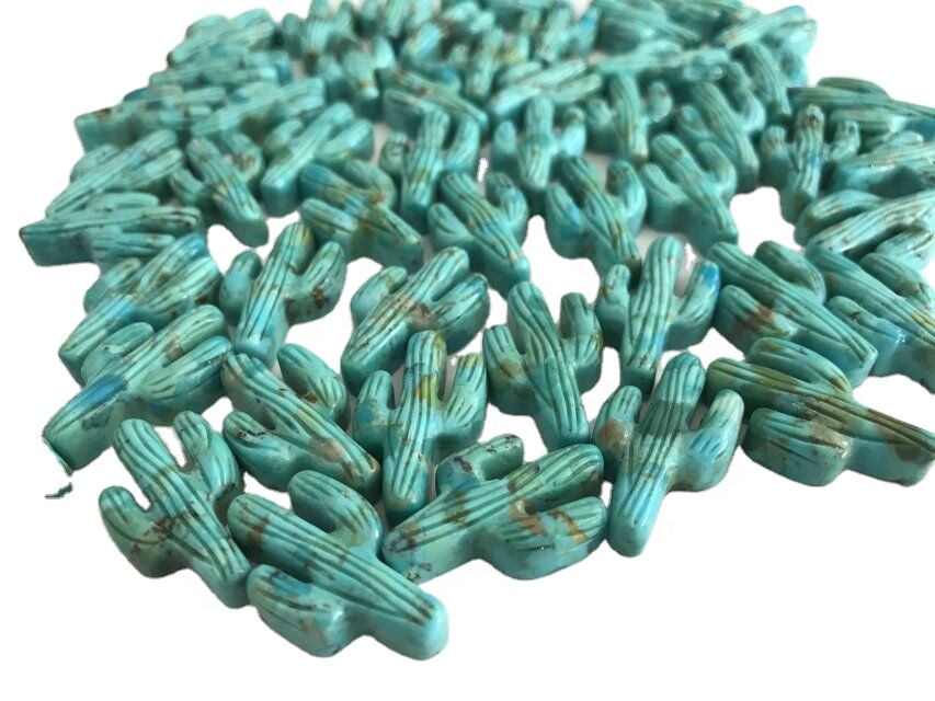 Énorme vieille perles turquoise chinoises chinoises pour la fabrication de bijoux de pierres précieuses 15