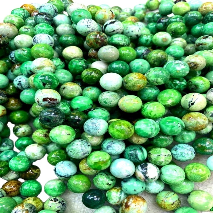 Heildverslun Natural Healing Crystal Point Wand Variscite Stone Tower fyrir Skreyting 36