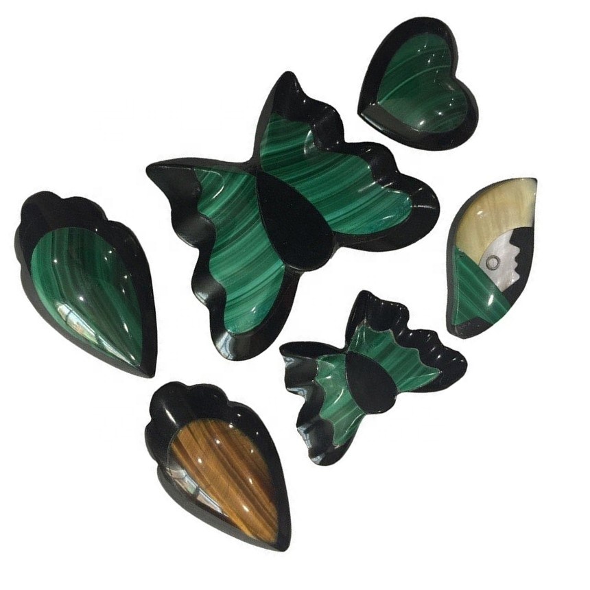 Vevela-faʻatau mosaic jasper fefiloi gemstone lanumeamata lanumeamata foliga 17