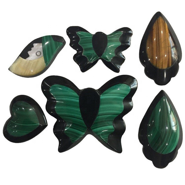 Vevela-faʻatau mosaic jasper fefiloi gemstone lanumeamata lanumeamata foliga 15