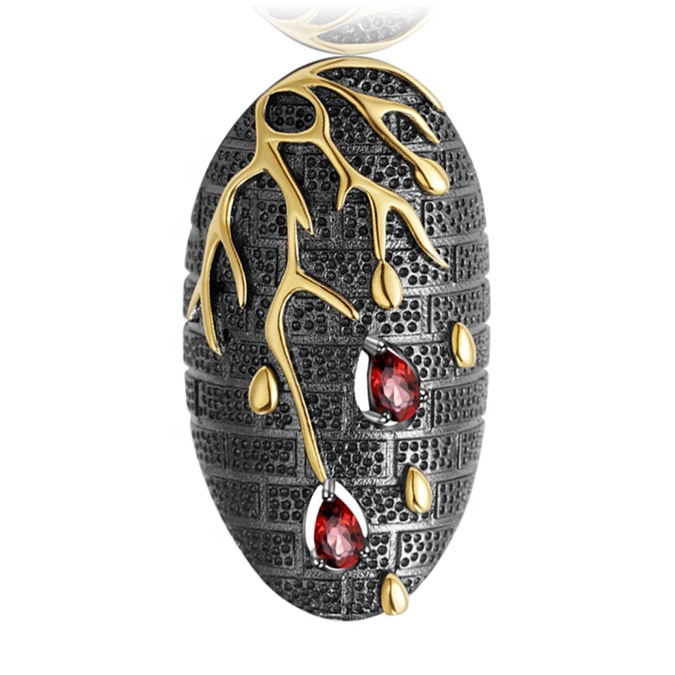 Ruby cincin salaka padhet 925 15