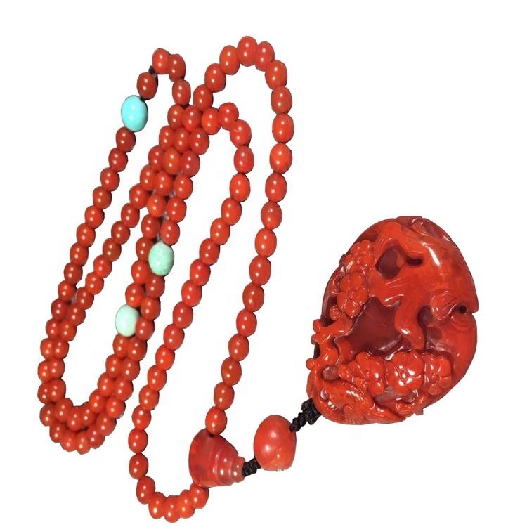 দক্ষিণ লাল Agate Pendant মাছ খোদাই গয়না লাল Nanhong দুল গয়না 38