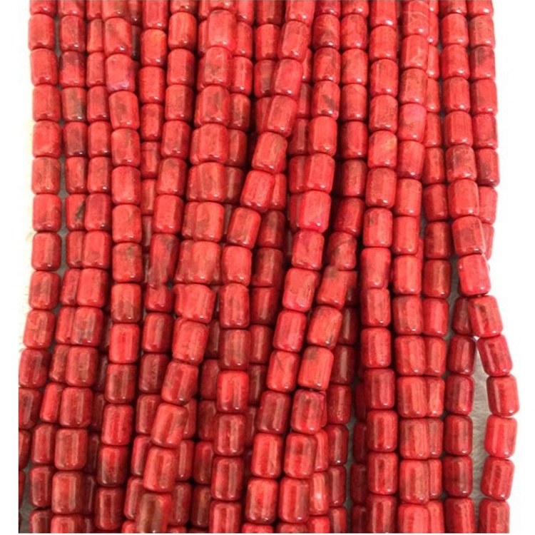 Apple Coral saamgeperste kussing krale 37