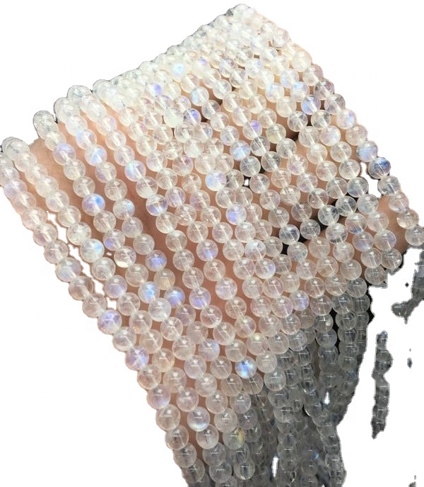 4mm 6mm 8mm 10mms 12mmy quality mararinbow moonstone gemstone round beads 15