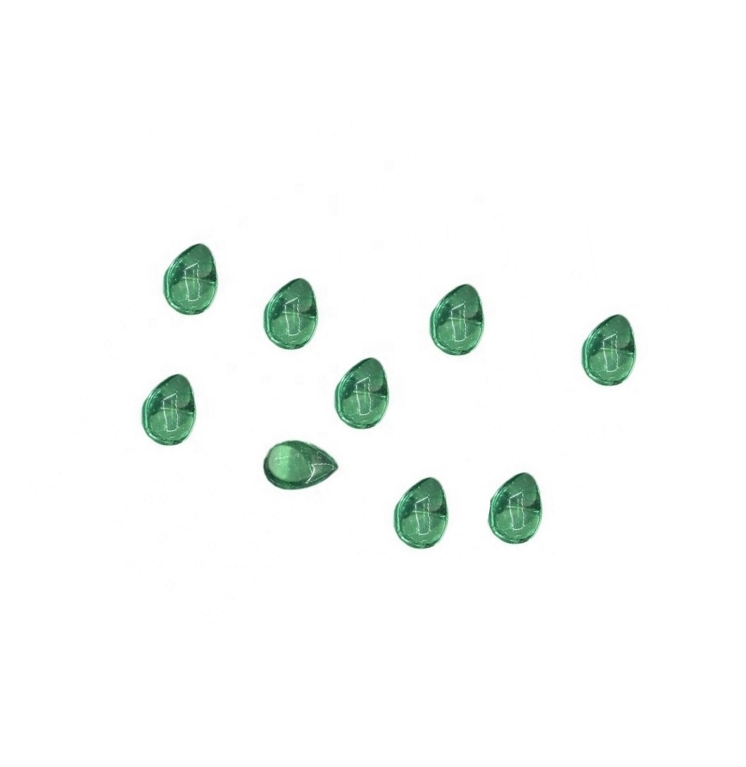 Fluorit Cabochon Pearstones Naravna fluoritna hruška oblika Cabochon 13