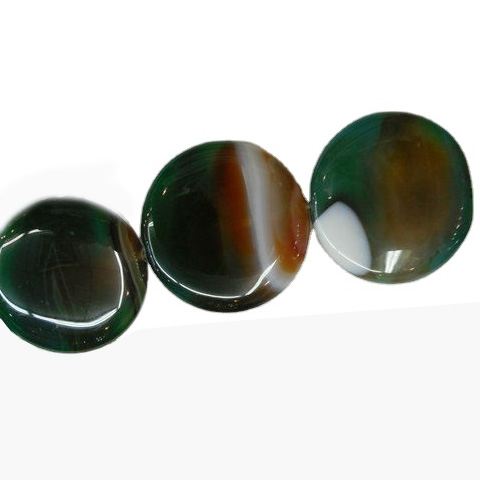 Heildverslun lausa gemstone agate umferð perlur fyrir skartgripi gerð 37