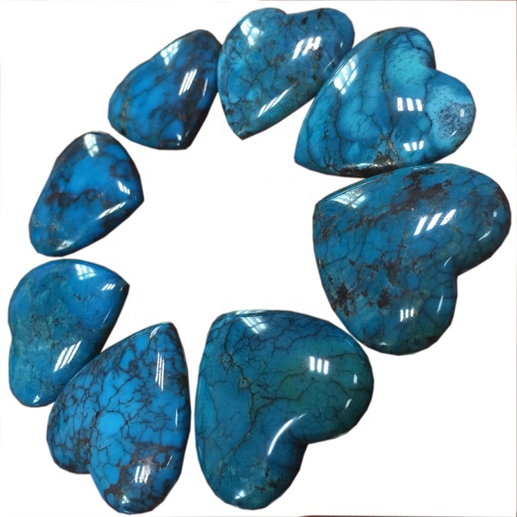 Turquoise Cabochons zvishongo zveTurlele 12