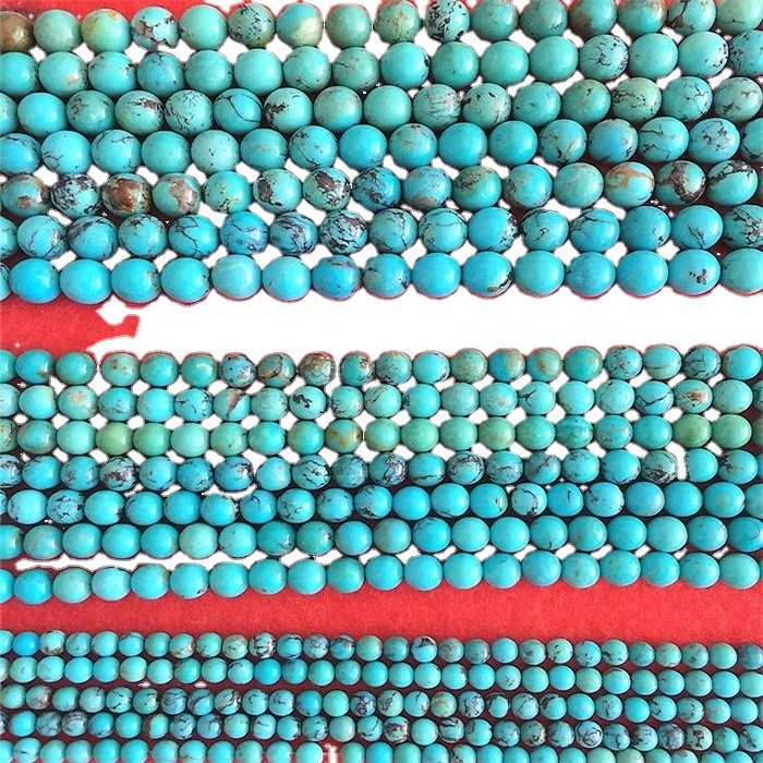 100% Clocha Nádúrtha Brasaíle Jewelry Teacht Nua Turquoise Smooth Plain Coirníní Turquoise Nádúrtha 39