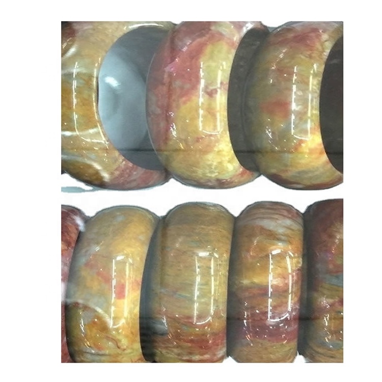 PERÍODO DE ESTADOS DE LUGAR PERÍODO PERÍODO DE PISTONA DE PISTONA DE PISTA DE PISTA CALIENTE VENTA CALIENTE AGATE BANGLE BANGLE Pulsera de Calcedonia de alta calidad 39