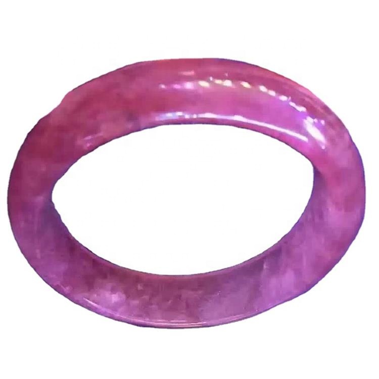 55-60mm Diámetro interior Diámetro Natural Strawberry Fashion Piedstone Bangles para mujeres 37