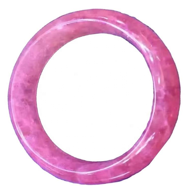 55-60mm Diámetro interior Diámetro Natural Strawberry Fashion Piedstone Bangles para mujeres 39