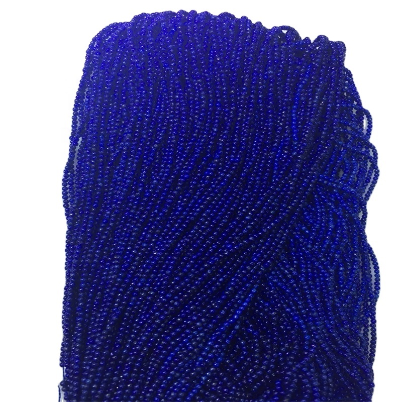 നീല ലാപിസ് അയഞ്ഞ സെമി വിലയേറിയ കല്ല് കൊന്ത മുദ്രവെച്ചു 13