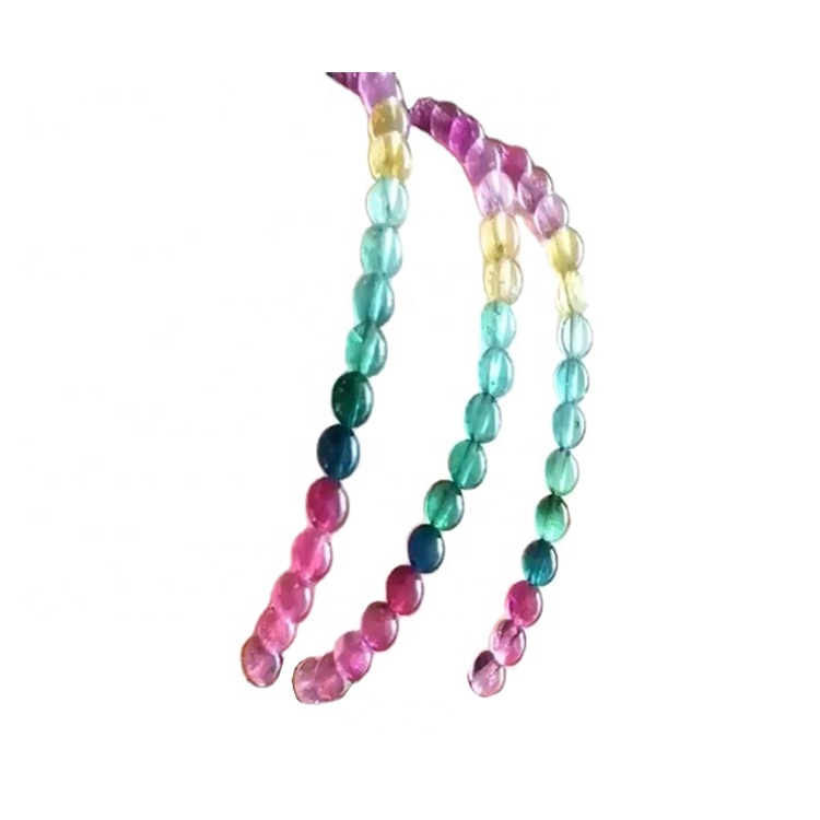 Tourmaline Beaded Bracelet Chakra Stainless Steel Charms FulCanic Stone Wristband Planet 15