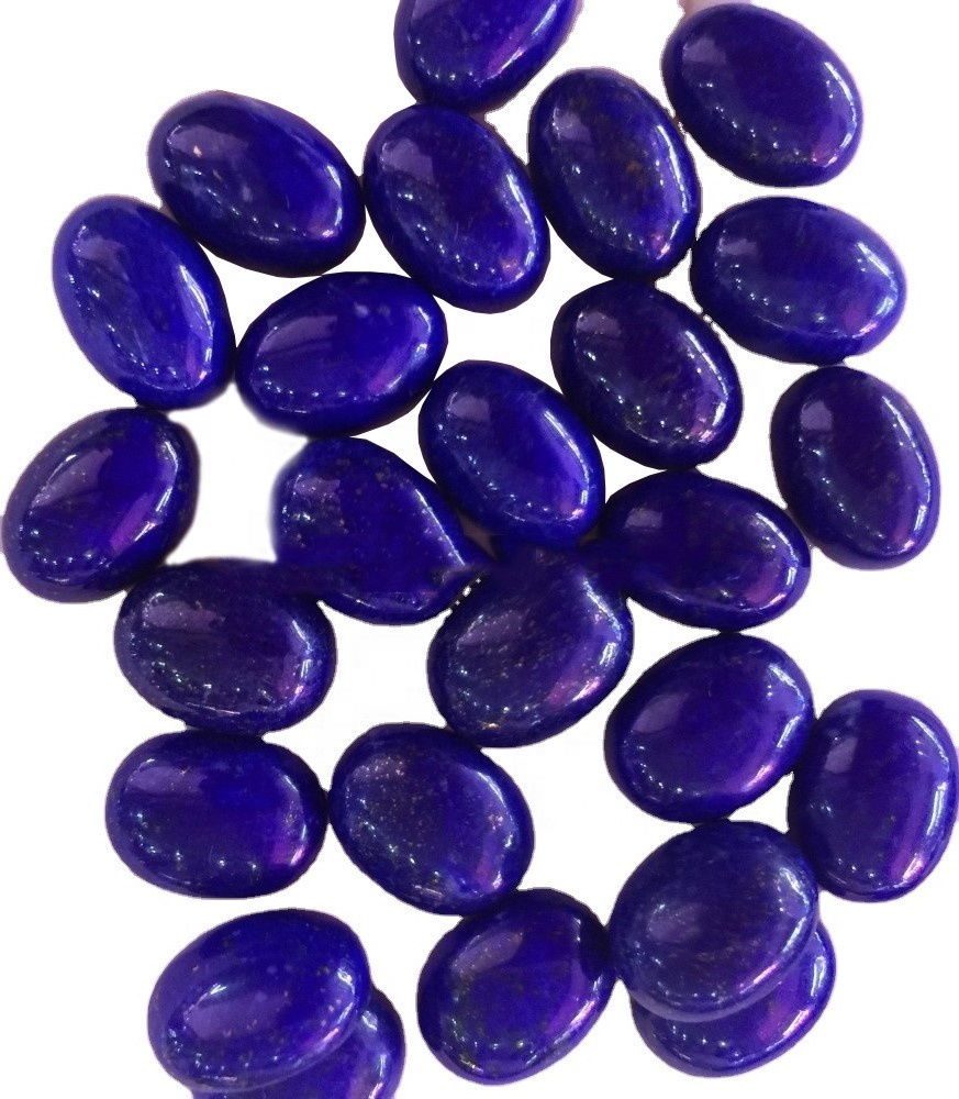 100% natuerlike topkwaliteit Lapis LAZULI CABOCHON LAPIS LAZULI LOOSE STONE HAND HAND HAND HAND GEMSTONE OVE FORM 37