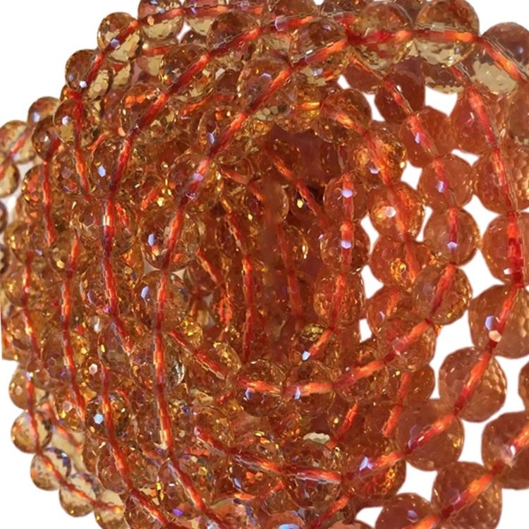 Мончок билериктери Citrine Gemstone кол менен бренделүү 11