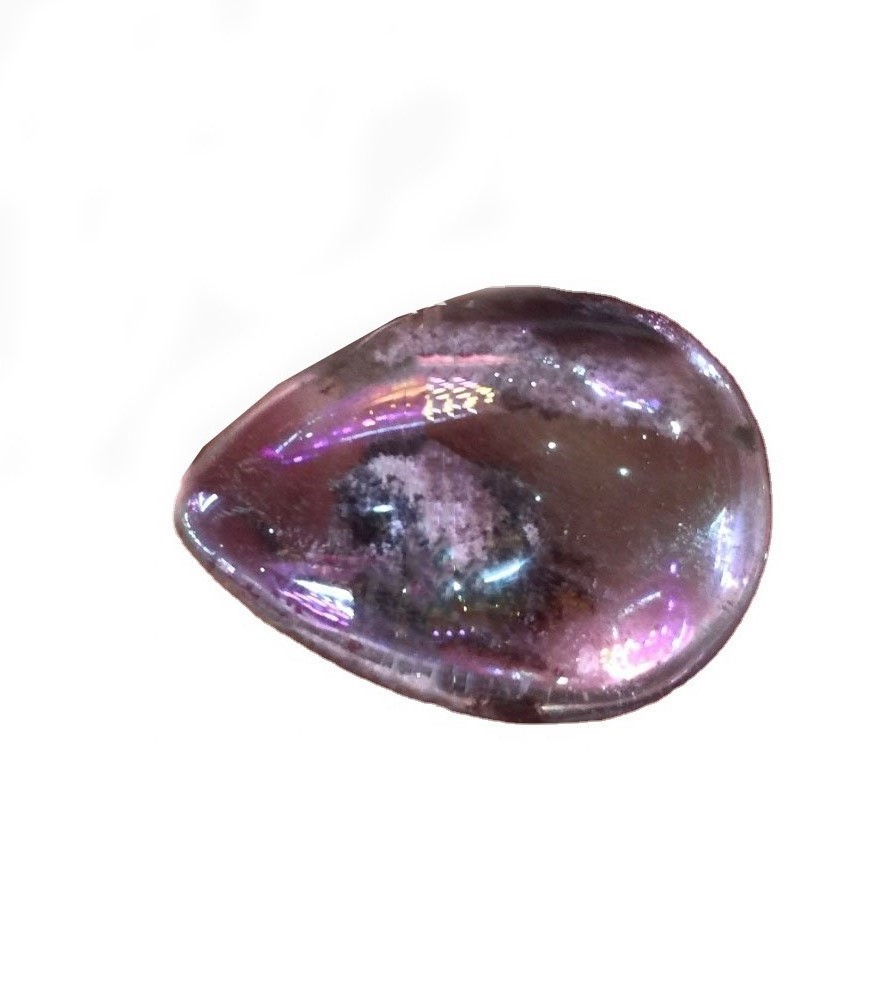 Natural Tibetan Himalayan High Altitude Red/Green Phantom Quartz Large Pendant Red Phantom Crystal Pendant Colorful Crystal Palm 39