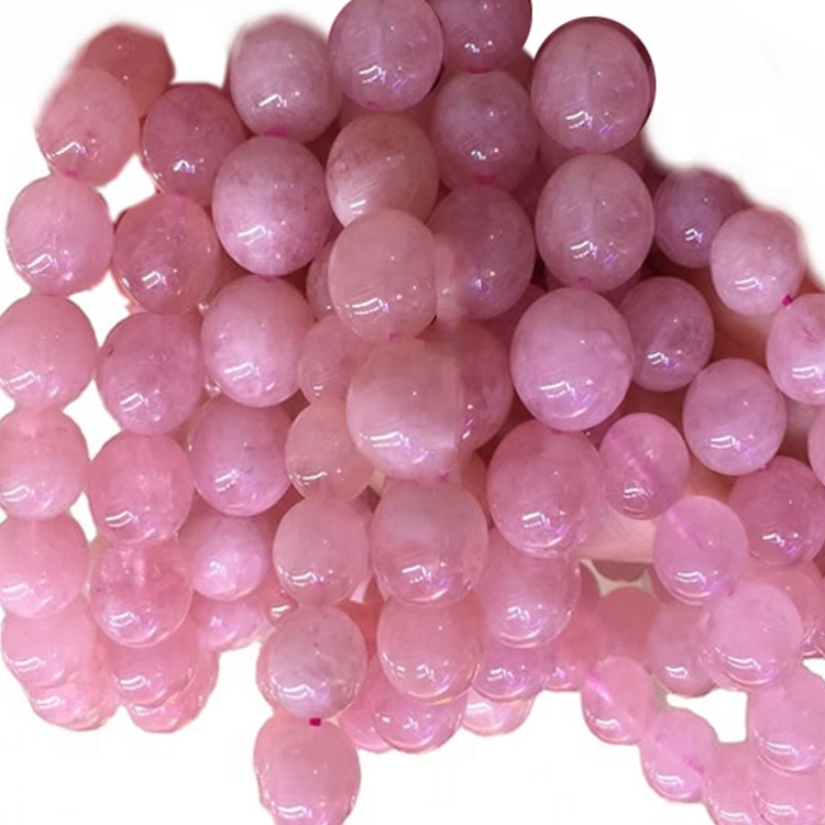 Braccialetto per perline di zucca Morganite Morganita molto bello all'ingrosso 13