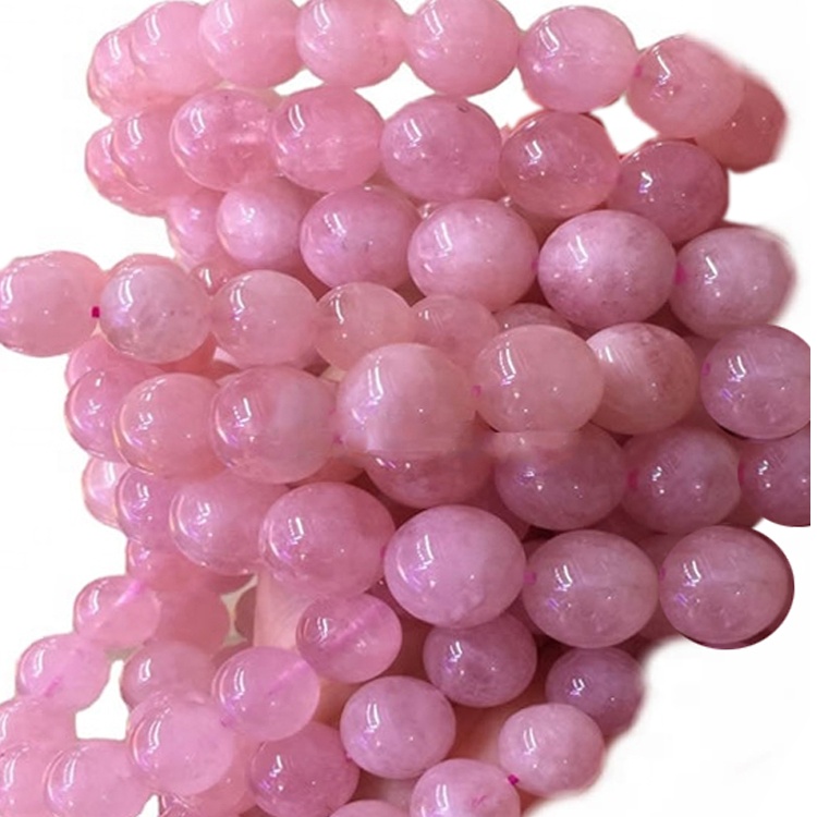 Braccialetto per perline di zucca Morganite Morganita molto bello all'ingrosso 15