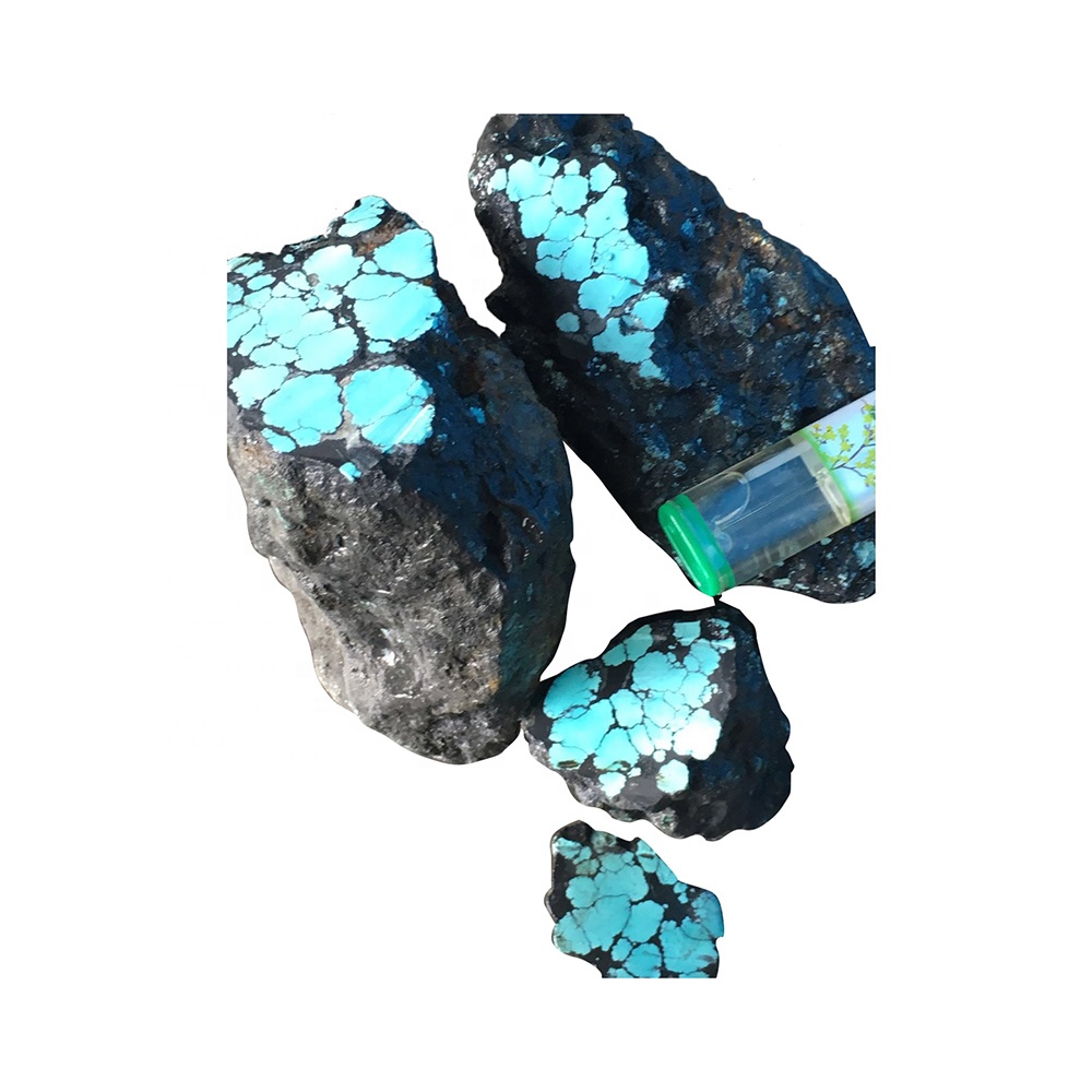 Bulk all'ingrosso Tibetan Cruvo Francese Crada Calchond Brozzo pietre spiderweb in liberazione turchocio 15