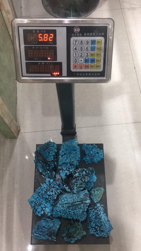 I petri turchini curtivi di u turchinu originale Truccu Fate l'ingrandinu Gioielli Semi Preziosi in Priferane Semi preziosa 41