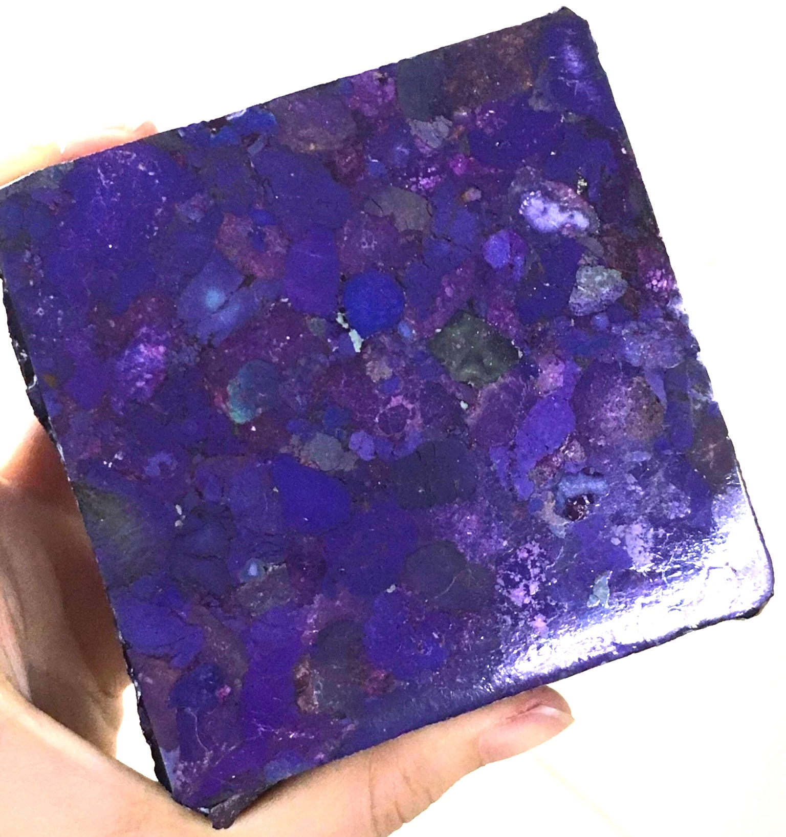 දිලිසෙන දම් පාට ස්වභාවිකව සම්පීඩිත ටර්කියුයිස් බ්ලොක් රළු ස්වභාවික ජේඩ් ගල් මැණික් බ්ලොක් දම් පාට තඹ ටර්කියුයිස් තොග 33