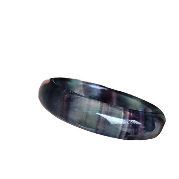 Fluorita natural Brazalete Fluorite y perla Pulsera con cuentas Pulsera hecha a mano de joyería de joyería única para ella 36