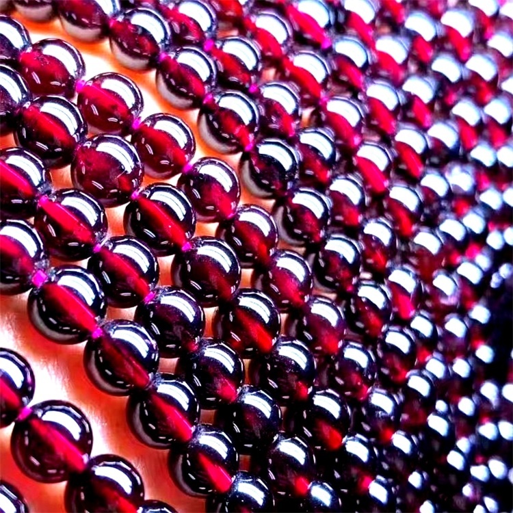 ລູກປັດທີ່ມີລູກປືນແດງທໍາມະຊາດແດງສໍາລັບສາຍແຂນສາຍແຂນສາຍແຂນສາຍແຂນເຄື່ອງປະດັບ DIY ເຮັດໃຫ້ລູກປັດຕະຫຼອດ 13