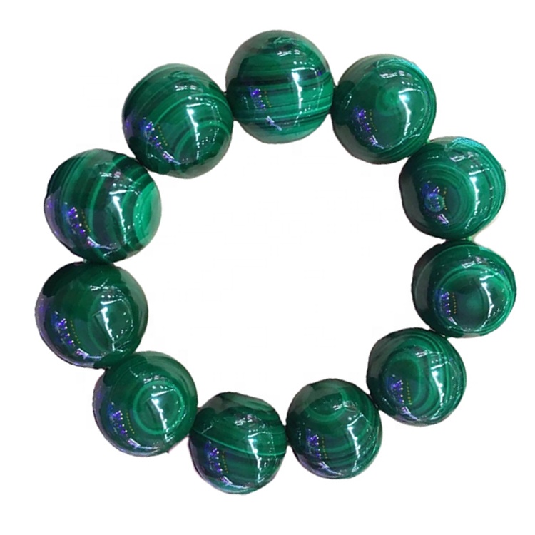 Regalo di compleanno Nuovi prodotti Design Design in pietra naturale Gold Buddha Bracciale in rilievo perline perline 15