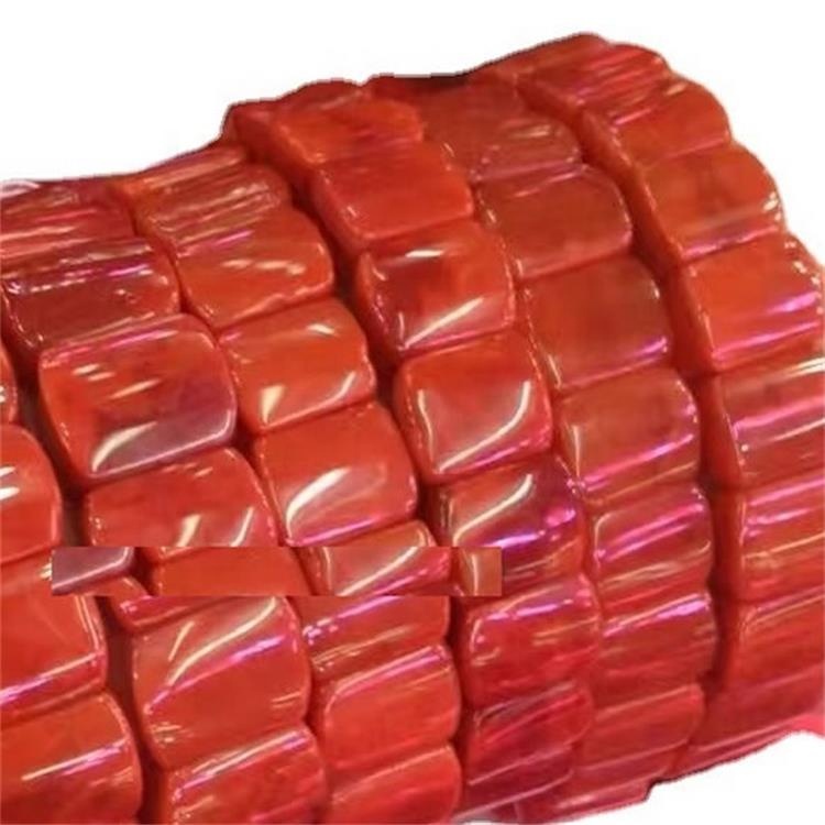 Фабрика на едро gemstone бижута естествена ахат гривна светлина червен ахат бръмчене 39