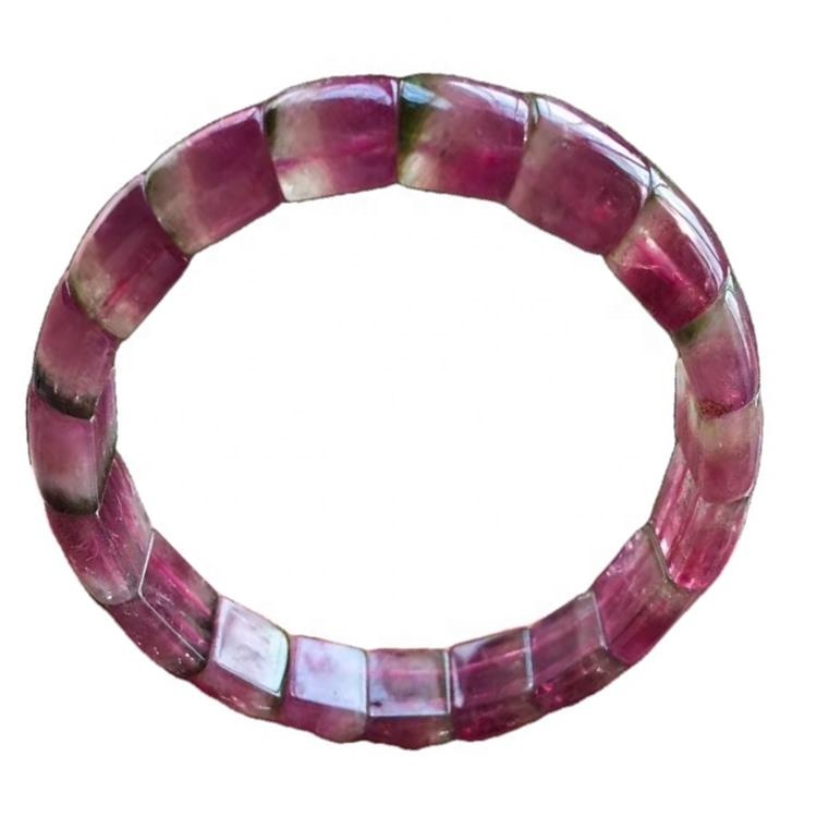 Wholesale Brasil Sandía Pink Tourmaline Rubelite Bangle Nuevo regalo de diseño para mujeres 37