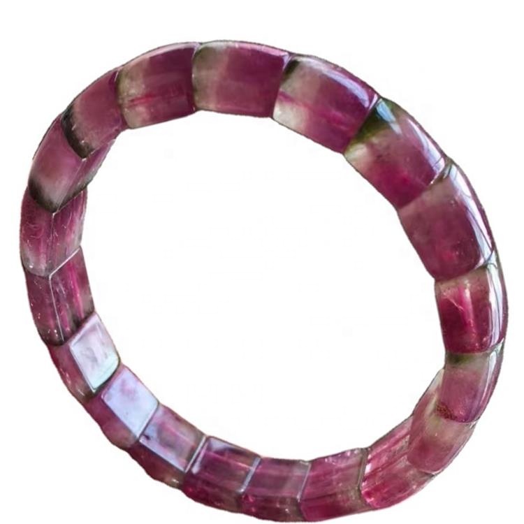 Wholesale Brasil Sandía Pink Tourmaline Rubelite Bangle Nuevo regalo de diseño para mujeres 39