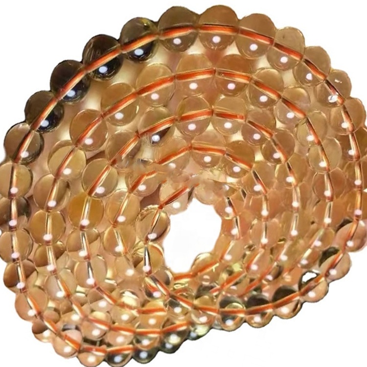 Jewelry muince coirníní babhta Citrine lámhdhéanta1 37