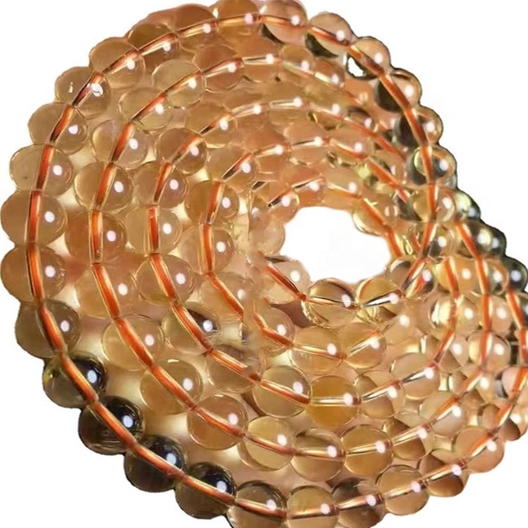 Jewelry muince coirníní babhta Citrine lámhdhéanta1 39